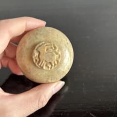 Incense box, small container, deer design, craft, art, tea ceremony utensil, tea, estate liquidation.