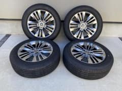 新車外し】アルファード40系純正18インチ 夏タイヤホイール4本 2024年