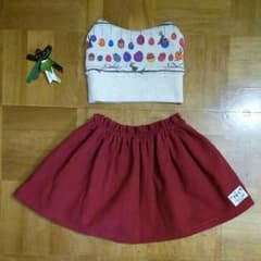 ふんわりスカート&ニット帽のサムネイル