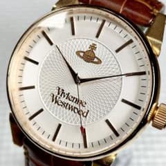 【稼動品】ヴィヴィアンウエストウッド　メンズ　腕時計　レザーベルト　ホワイト m82819936805_1.jpg?1744546468