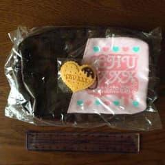 【新品/未使用】ヘアゴム付き！チョコレート風ポーチのサムネイル