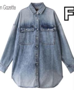 ウィムガゼット　Wim Gazette F ライトブルー 人気の厚手シャツのサムネイル