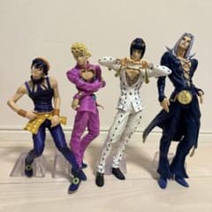 조조의 기묘한 모험 이치 반 쿠지 GOLDEN WIND 피규어 4 체 세트