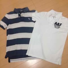 【お得】アバクロ ポロシャツ ２枚のサムネイル