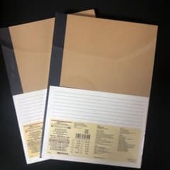 無印良品の裏うつりしにくいノートのサムネイル