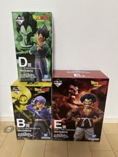 一番くじ ドラゴンボール 未来への決闘 トランクスB賞 ベジータD賞
