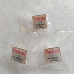 大阪万博 大阪ヘルスケア Thank youピンバッジ 3個セット - メルカリ