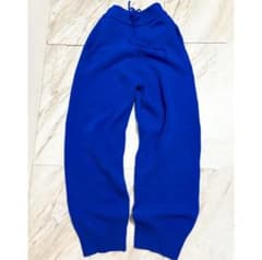 TRUNKPROJECT ロイヤルブルー 青 ニットパンツ スウェットパンツ TRUNKPROJECT ロイヤルブルー 青 ニットパンツ スウェットパンツ