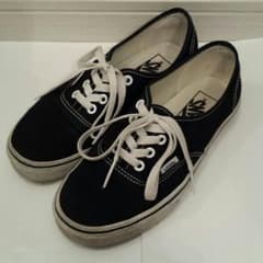 VANS スニーカー　23センチ　黒　ブラックのサムネイル