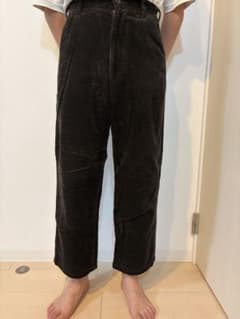 【Uniqlo U】コーデュロイパンツ ダークブラウン 76cm（裾上済）のサムネイル