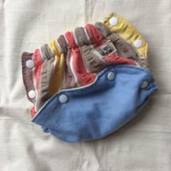 Maikorokke様専用 布おむつカバー バックオープン80/90のサムネイル