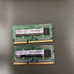 Panram DDR3 ノートPC用メモリ 4GB 2枚セットのサムネイル