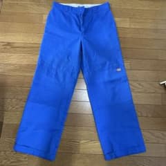 Dickies チノパン 青 ワイド　32のサムネイル
