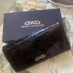 DAD エナメル長財布 ブラックゴールド(箱付き)のサムネイル