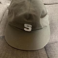 【美品】　Sマーク　キャップ　古着　メンズライク　ストリートコーデのサムネイル