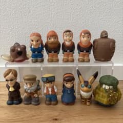 ちゃーぺ【天空の城ラピュタ】指人形9体セット 　まとめ売り スタジオジブリ(天空の城ラピュタ)指人形12体セット - メルカリ