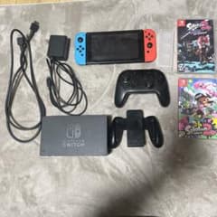 Nintendo Switch console Splatoon 2 Vulpix Set of junk items
