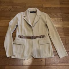 LAUREN RALPH LAUREN ベルト付き ニットジャケットのサムネイル