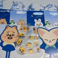 SKZOO ミニフィギュア バス うちわ 紙袋 セットのサムネイル