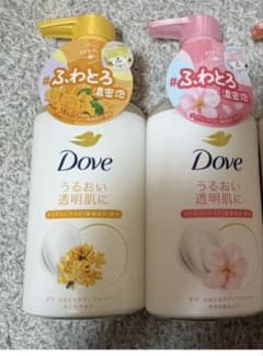 Dove ダヴ ふわとろボディウォッシュ 2種セットのサムネイル