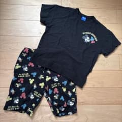 値下げ⭐︎しまむら　ディズニー　半袖セットアップ　120のサムネイル