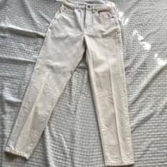 apartbylowrys デニムテーパードパンツ S ホワイトのサムネイル