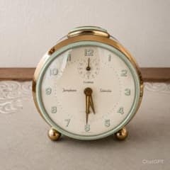 ★アンティーク置き時計 Junghans TROVOX ドイツ製 ヴィンテージ★ ☆アンティーク置き時計 Junghans TROVOX ドイツ製 ヴィンテージ