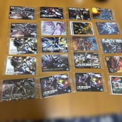 ガンプラカード 大量セット ガンダムのサムネイル