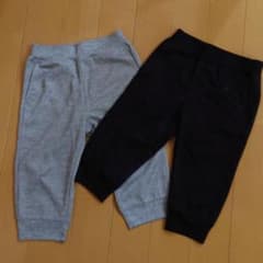 週末セール！120☆2枚セット！ジョガーパンツのサムネイル