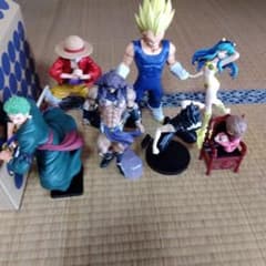 箱なし　少年漫画　フィギュア　7点セット　ワンピース　ドラゴンボール　ジョジョ