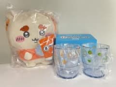 신품 미사용 치이카와 에니마이 복권 시서 봉제인형 레트로컵 세트