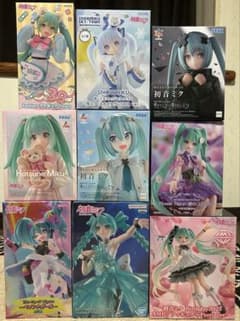 初音ミク フィギュア 9体まとめ売り AMP＋ 雪ミク - メルカリ