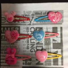 ハンドメイド パッチンピン ミッキー ハートのサムネイル