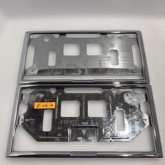 【良品】HONDA 純正 ナンバーフレーム セットのサムネイル