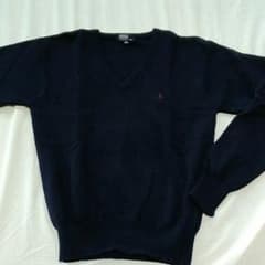 RALPH LAUREN　紺ニットのサムネイル