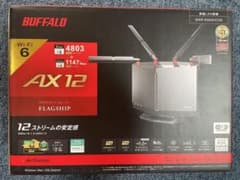 BUFFALO Wi-Fiルーター WXR-6000AX12Sのサムネイル