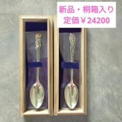 上田銀器工芸 銀製12カ月誕生花スプーン シルバーカトラリー - メルカリ