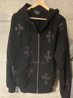Unknown パーカー 黒＋紫 - メルカリ