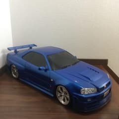NIKKO製1/6日産スカイラインGT-RBNR34ラジコンのサムネイル