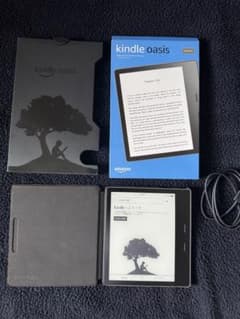 Kindle Oasis 第10世代 32GB 広告なし 純正レザーカバー 美品 - メルカリ