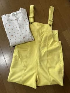 ※うっちー様専用※ arc サロペット＋niko and...ワッフルロンTのサムネイル