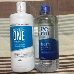 新品！コンタクト洗浄液 2本のサムネイル