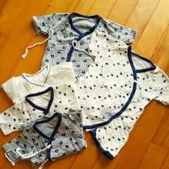 新生児☆コンビ肌着と短肌着6枚セットのサムネイル