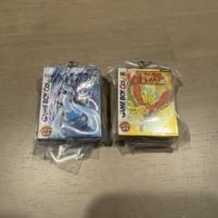 ポケモン30周年 パッケージ&カートリッジ キーホルダーコレクション 金 銀のサムネイル