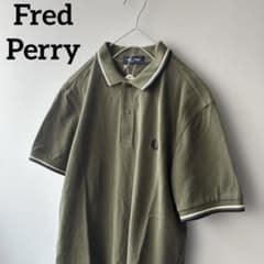 FredPerryフレッドペリーポロシャツメンズ半袖カーキ