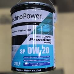 テクノパワーTechno Power エンジンオイル OW-20 20L - メルカリ