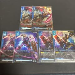 ガンダム ユニコーン バンシィ 6枚セットのサムネイル