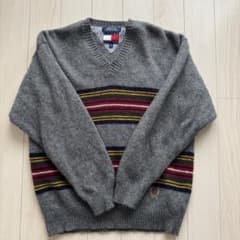 TOMMY HILFIGER Vネック ニット セーター XLのサムネイル