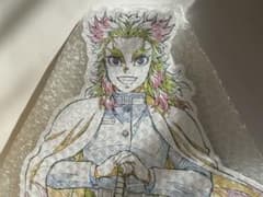 鬼滅の刃 ダイニング　書き下ろしイラスト スタンディPOP原画版 煉獄杏寿郎 鬼滅の刃 ダイニング新店舗記念 イラスト スタンディPOP原画版 煉獄杏