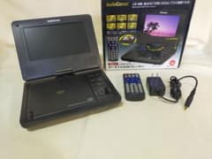 美品AudioComm ポータブルDVDプレーヤー DVD-907のサムネイル